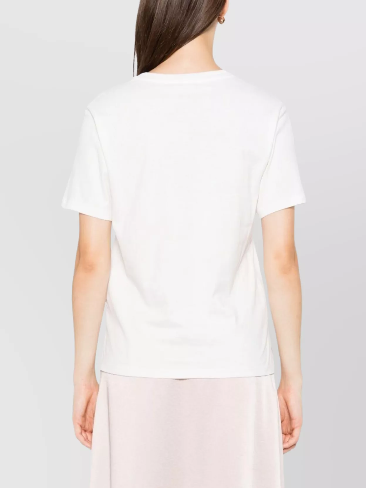 Weekend Max Mara Crewneck Top Lightweight Short Sleeves