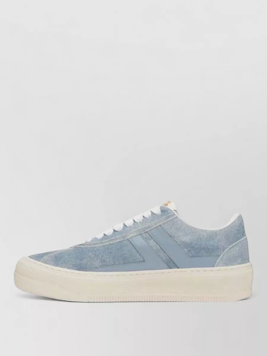 Lanvin Leather Low-Top Sneakers