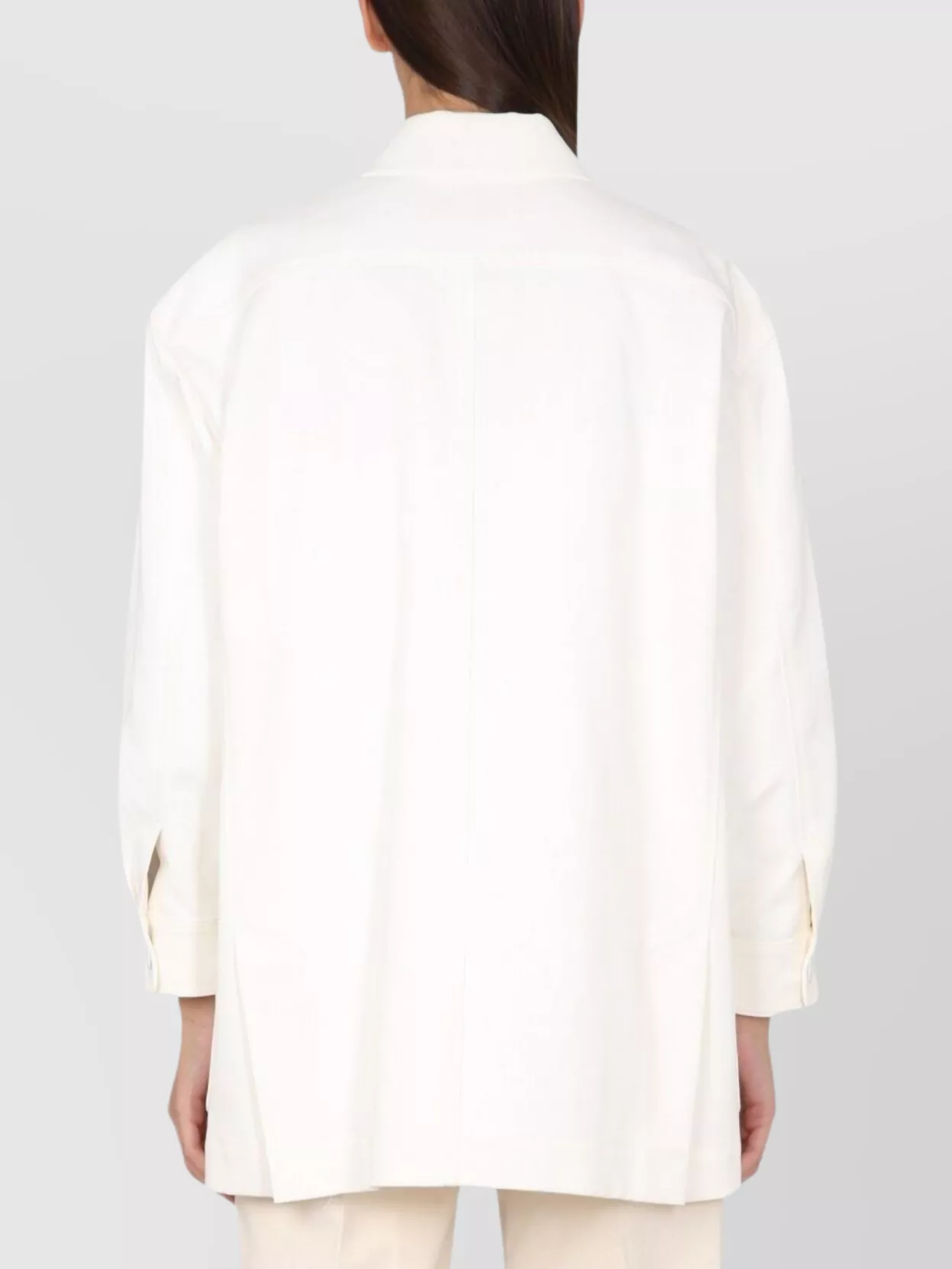Max Mara Cotton Fitted Jacket