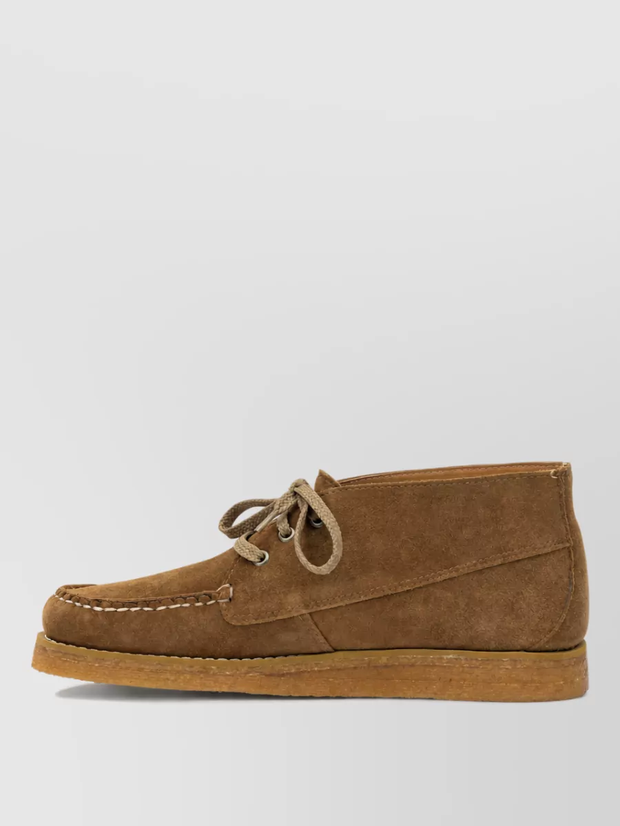 Sebago leather lace-up boots