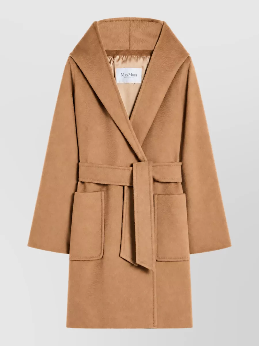 Max Mara camel hair fitted jacket