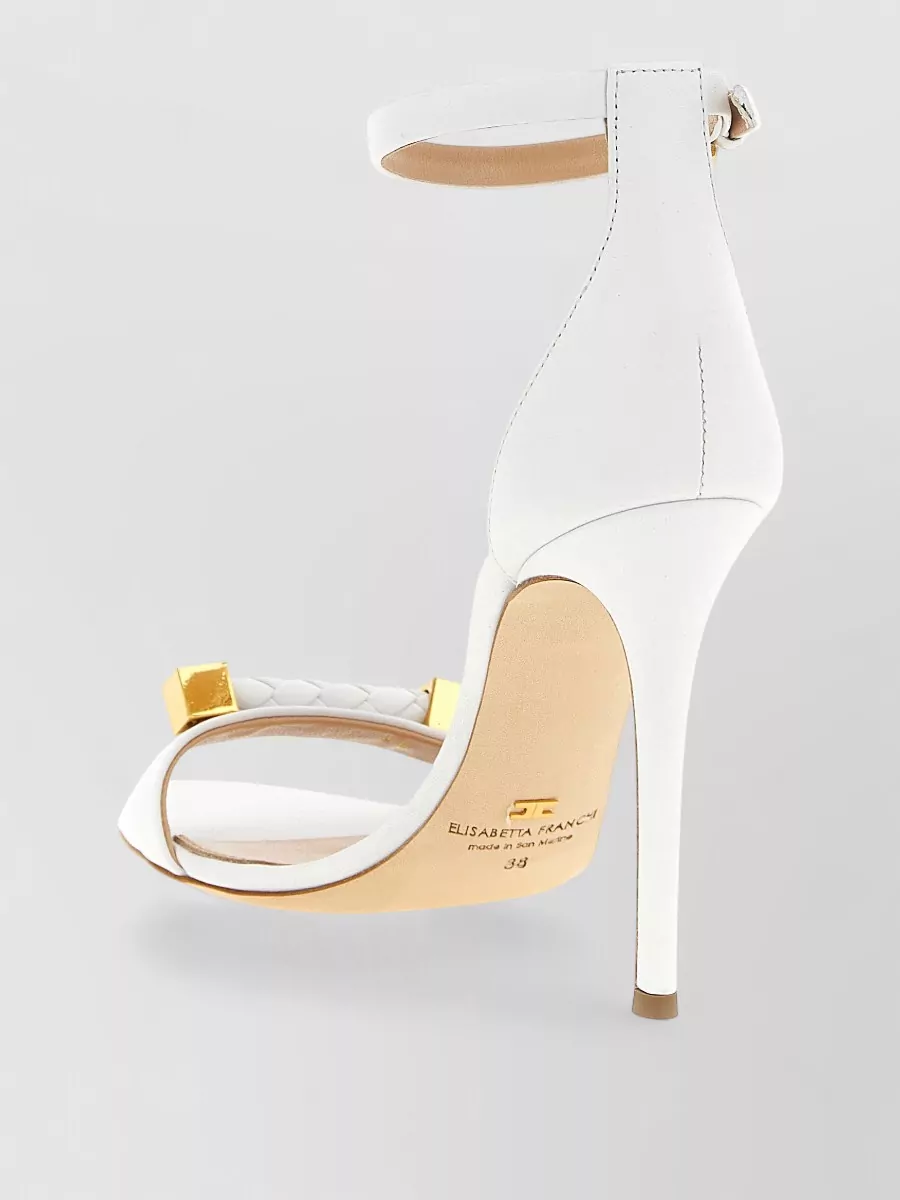 Elisabetta Franchi Leather Sandals