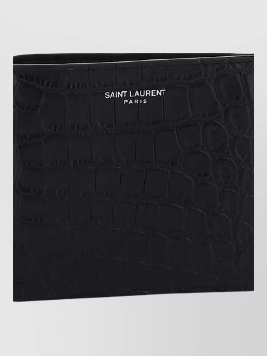 Saint Laurent leather wallet