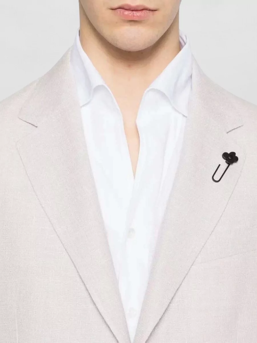 Lardini Mens Roma Jacket Notch Lapel Single Breasted