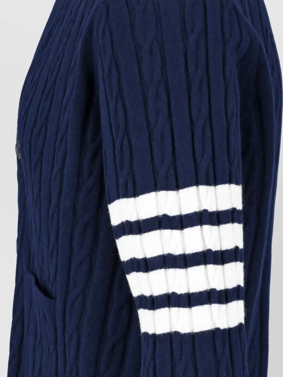 Thom Browne Cashmere Crewneck Jacket
