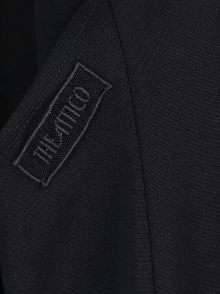 The Attico Backless Mini Dress Embellished Straps Sleeveless