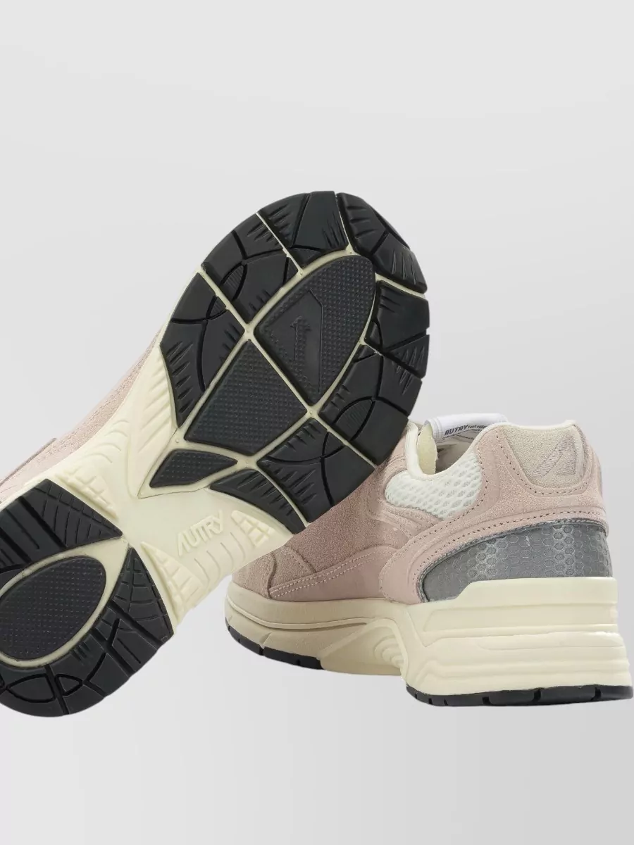 Autry Leather Hyperway Low-Top Sneakers
