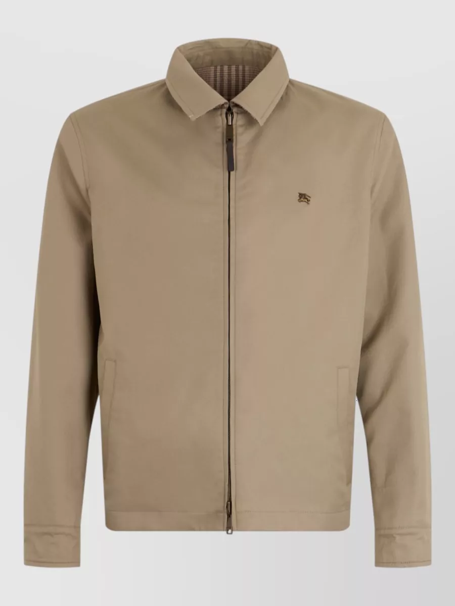 Burberry Wool Checked Reversible Jacket