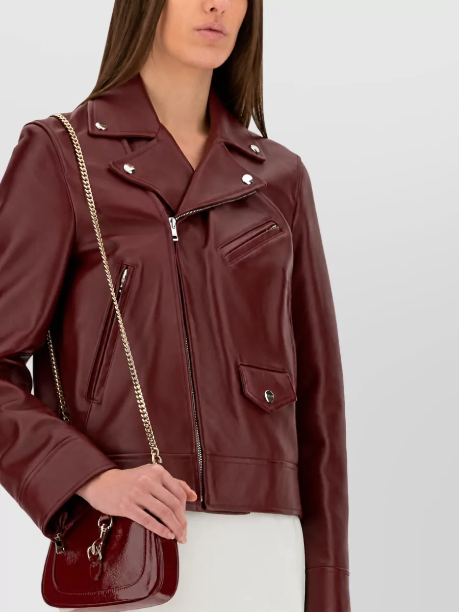 Gucci Leather Biker Jacket