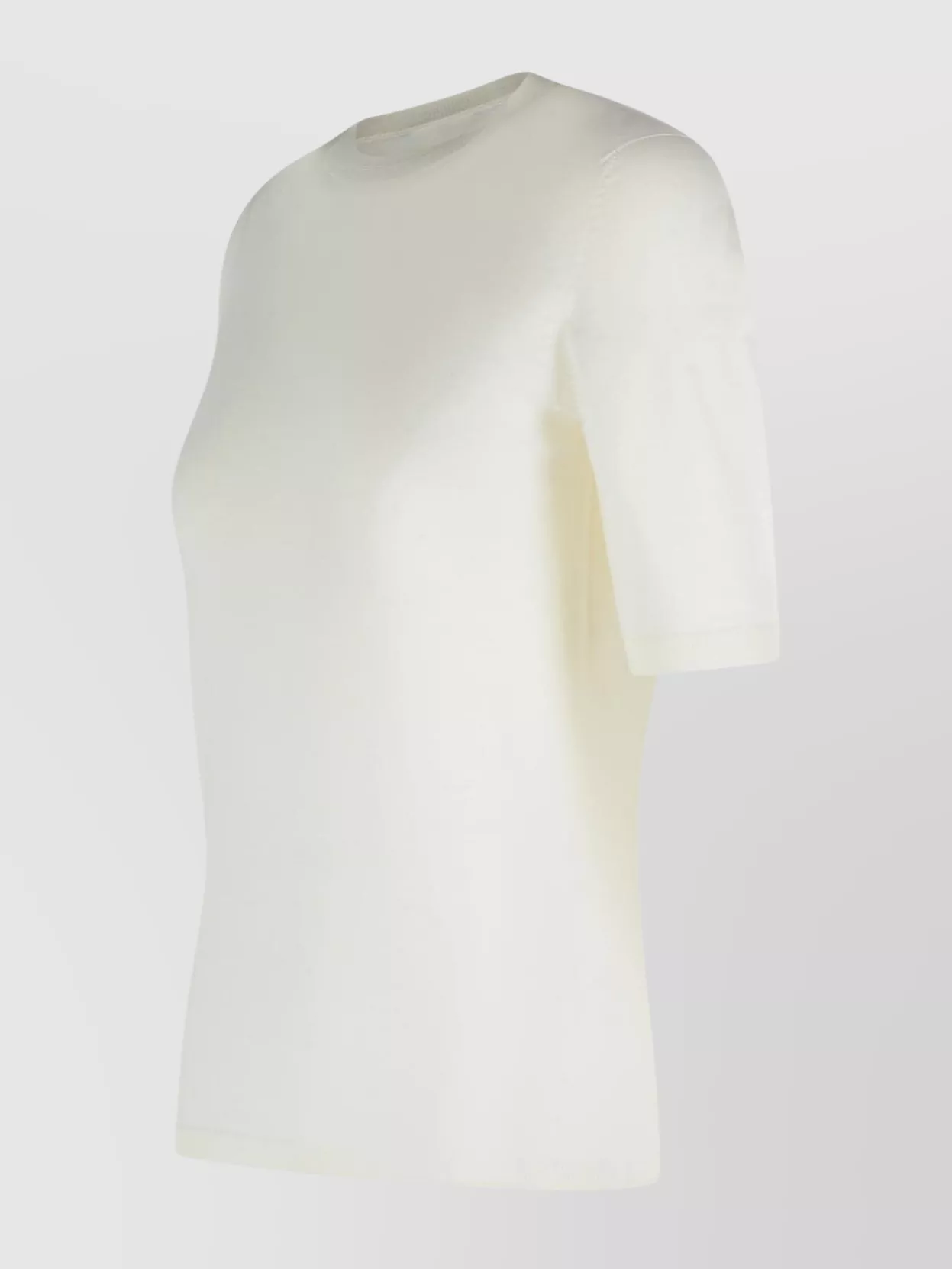 Max Mara 'White Virgin Wool Sweater'
