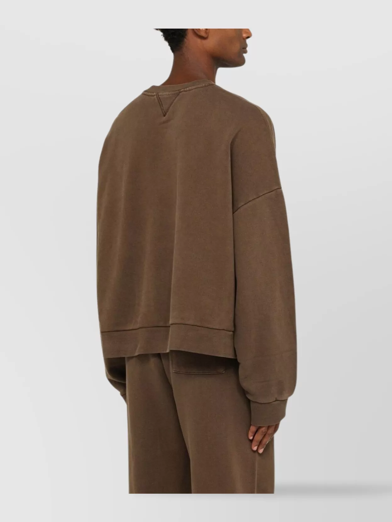 Entire Studios Cotton Sweatshirt With Drop Shoulders And Ribbed Finish