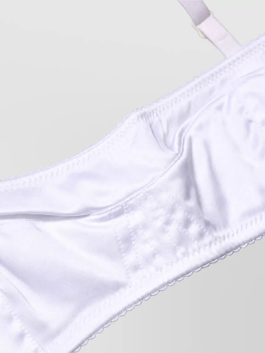 Dolce&Gabbana Silk Underwire Balconette Bra