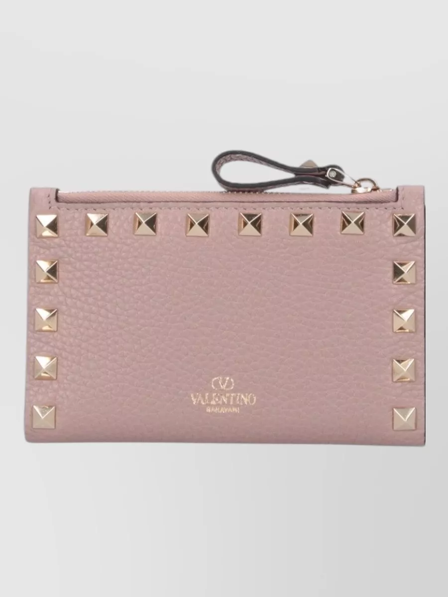 Valentino leather card case