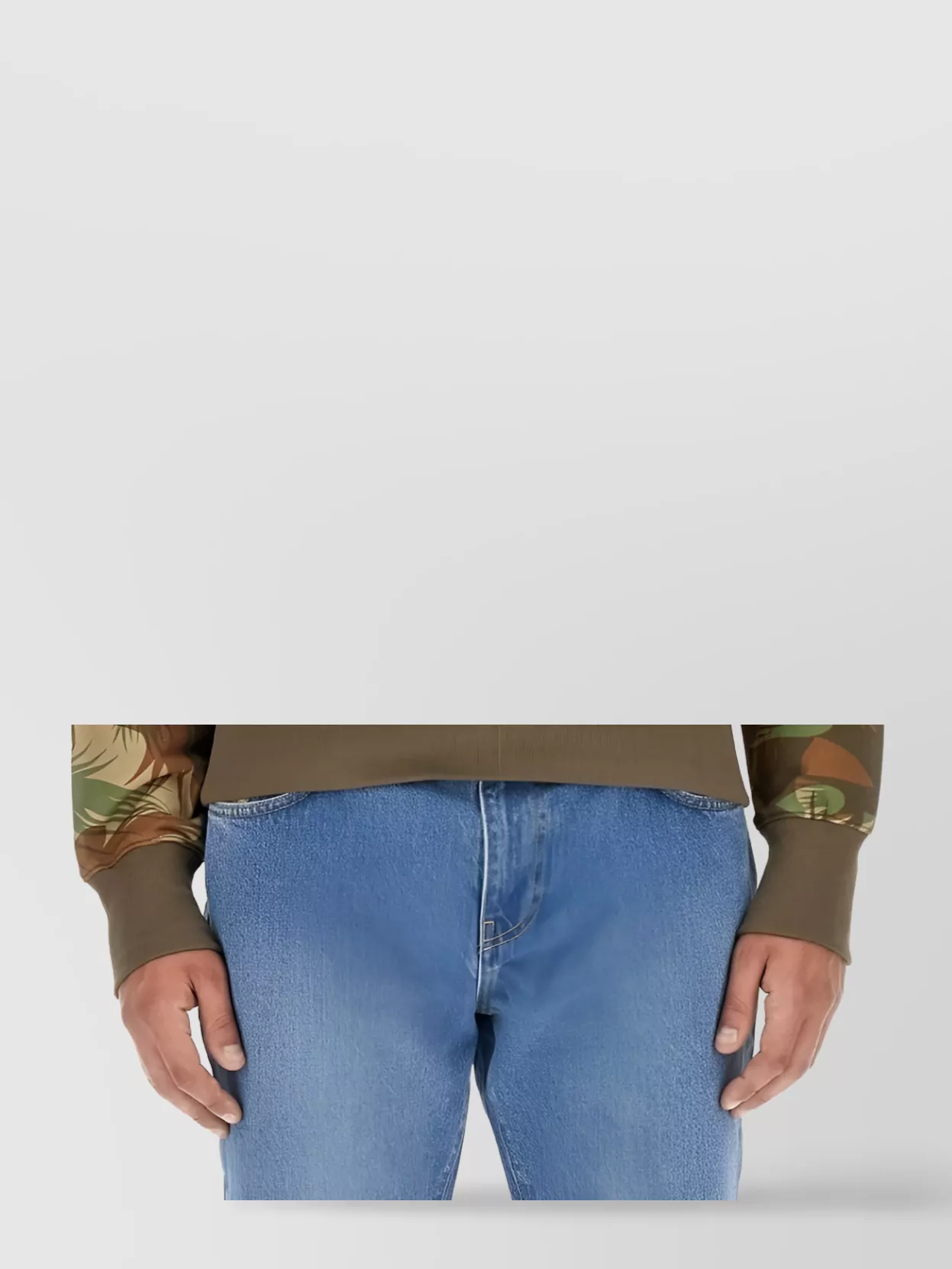 Moschino Hooded Sweater With Ribbed Trims
