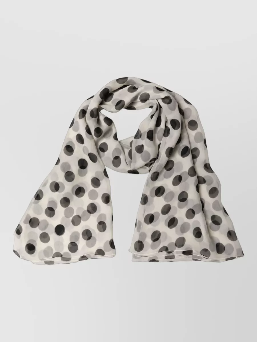 Dolce&Gabbana silk polka dot scarf
