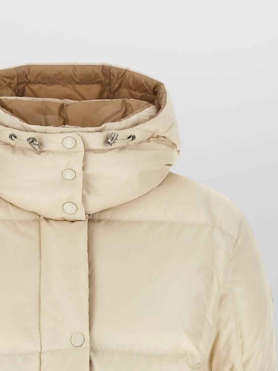 Moncler Down Quilted Hooded Coat