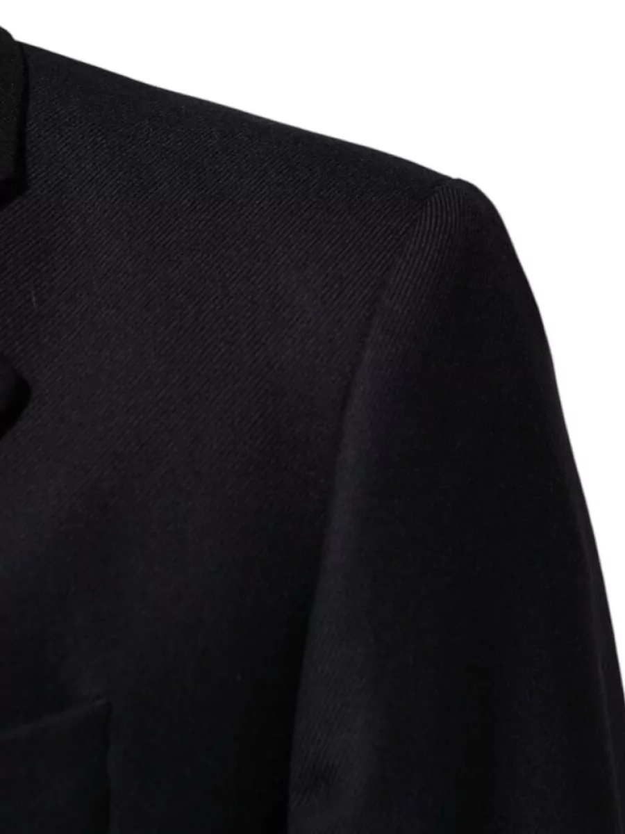 Dolce&Gabbana Virgin Wool Single-Breasted Coat