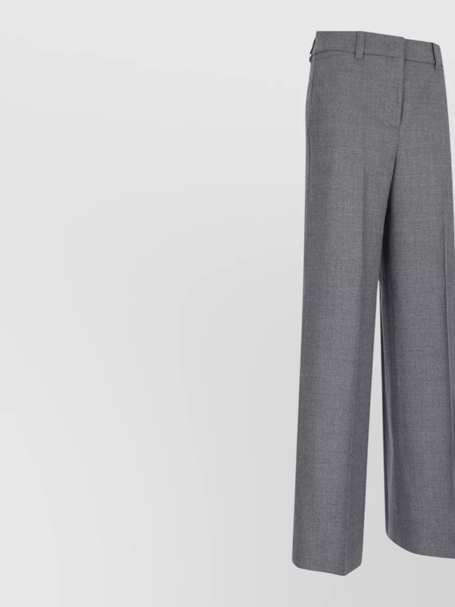 Incotex virgin wool straight-leg suit trousers