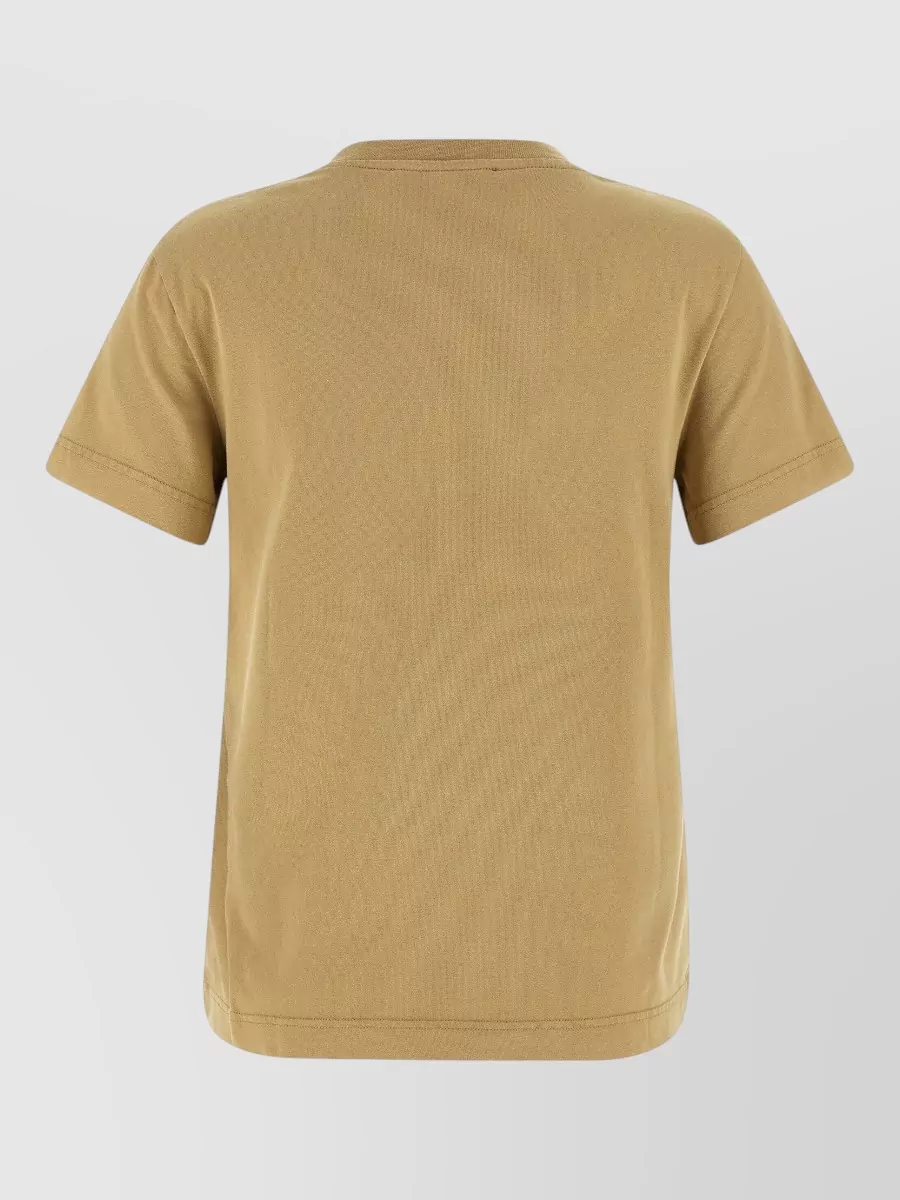 Jacquemus Grosgrain Detail Crew Neck Short Sleeve Top