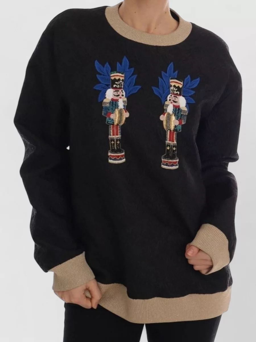 Dolce&Gabbana Silk cotton sweatshirt
