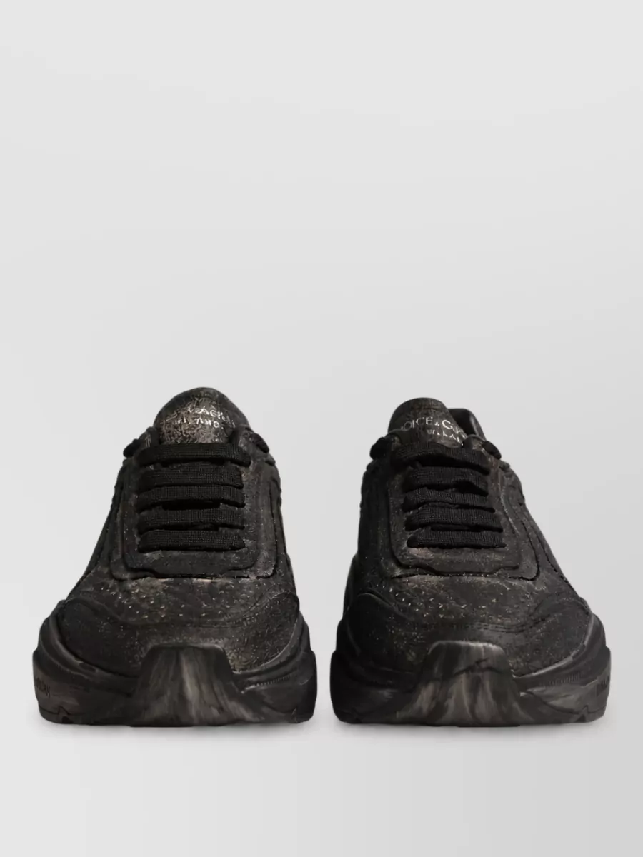 Dolce&Gabbana leather low-top sneakers