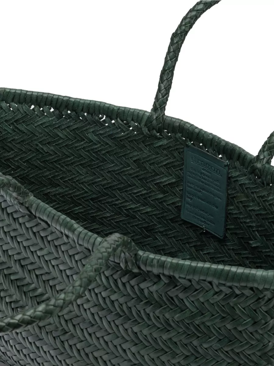 Dragon Diffusion Shoulder Bag Dual Handles Rectangular Woven