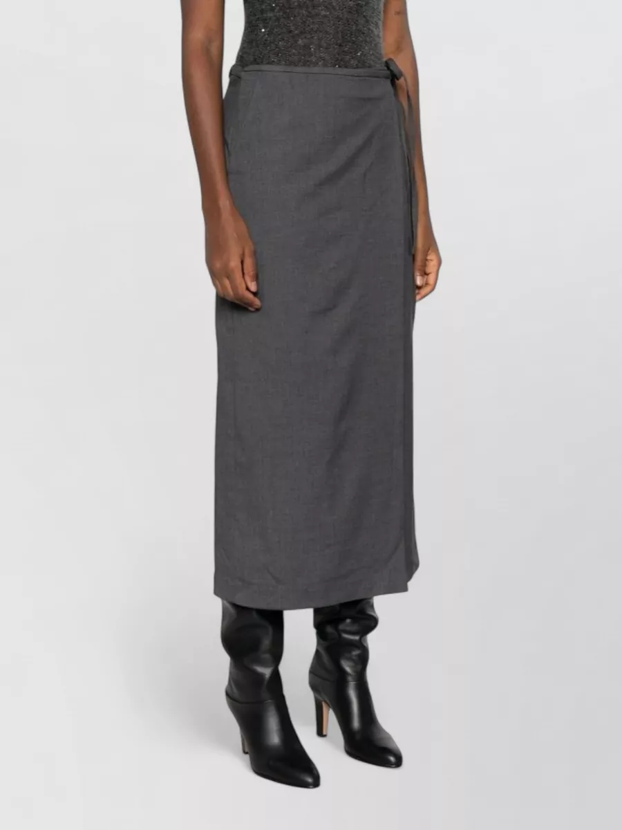Dunst Midi Wrap Skirt