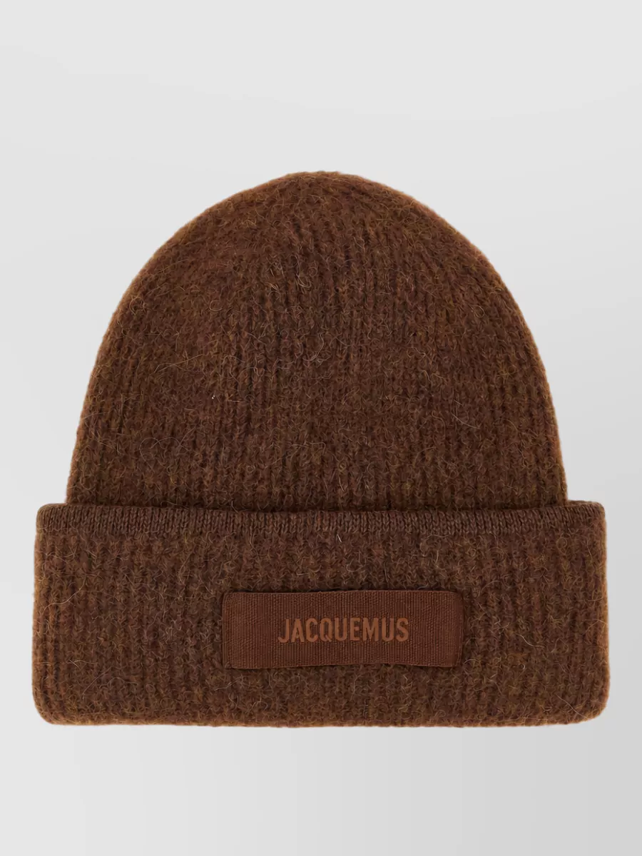 Jacquemus ribbed beanie