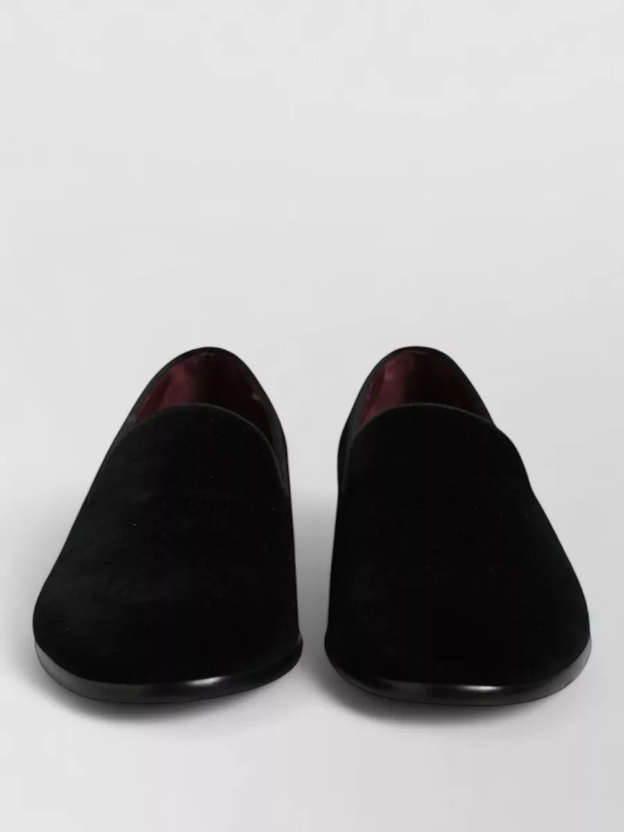 Dolce&Gabbana velvet slip-on loafers