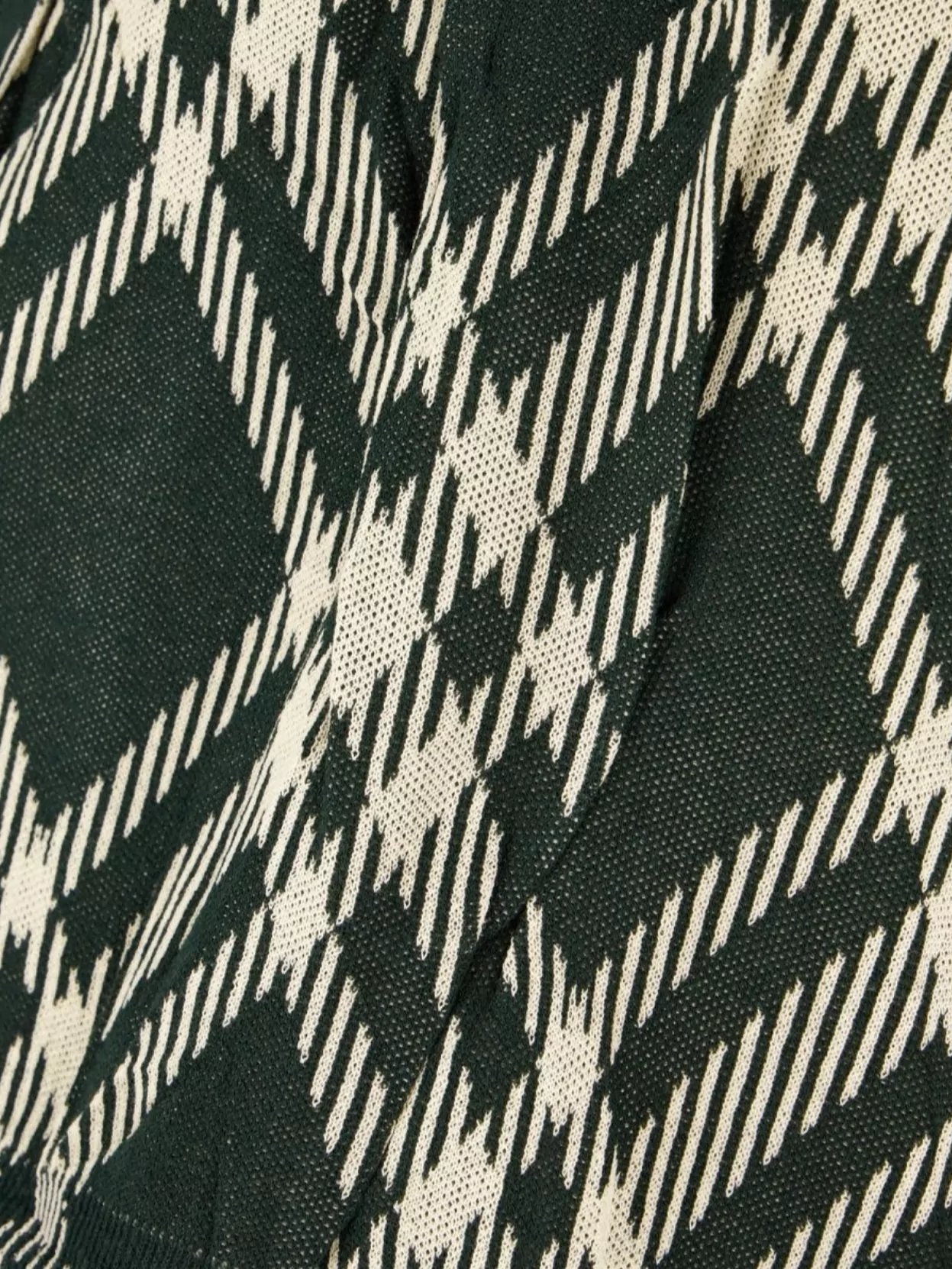 Burberry Crew Neck Geometric Pattern Sweatshirt