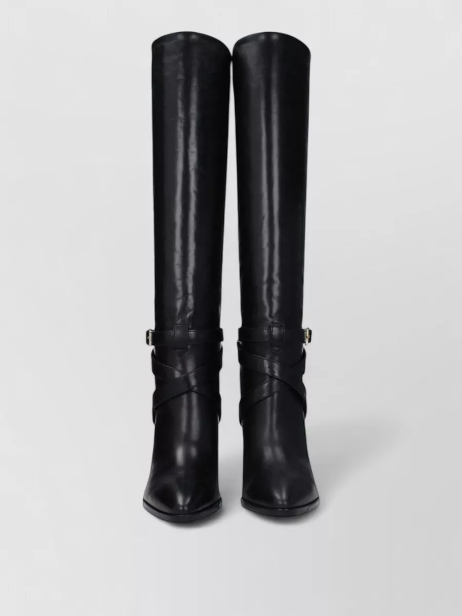 Celine leather knee-high boots