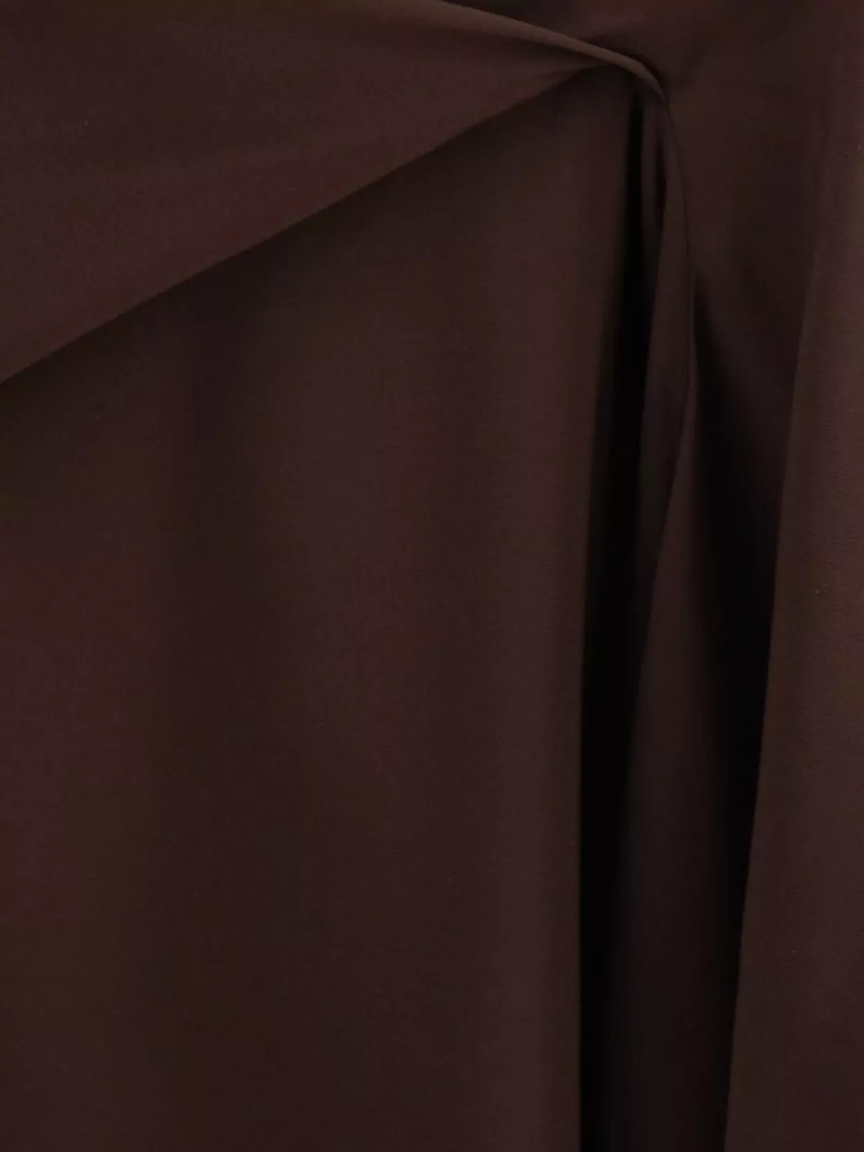 RICK OWENS DRAPED ONE-SHOULDER STATEMENT DRESS