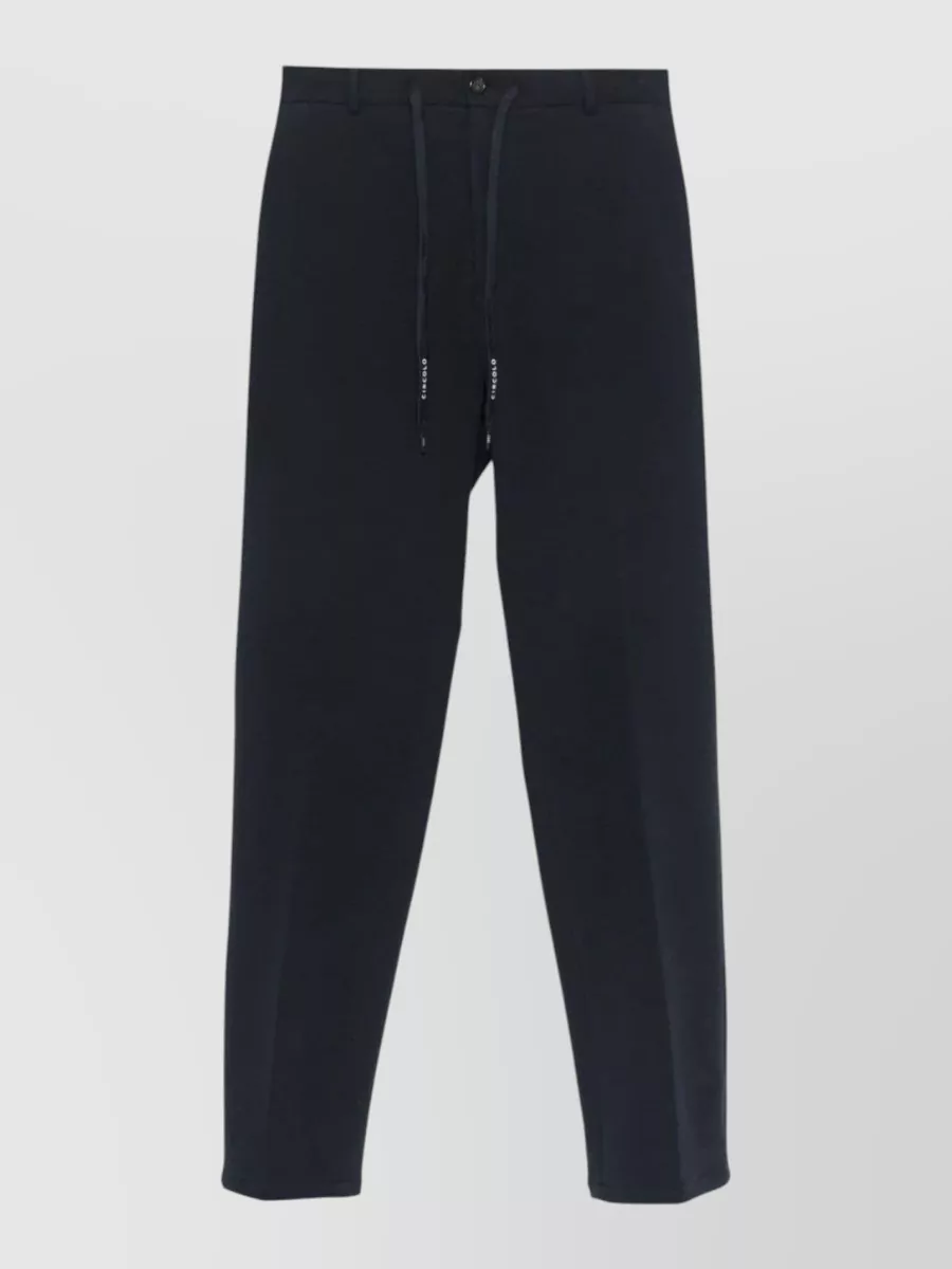 Circolo 1901 Cotton Fleece Low-Rise Straight-Leg Sweatpants