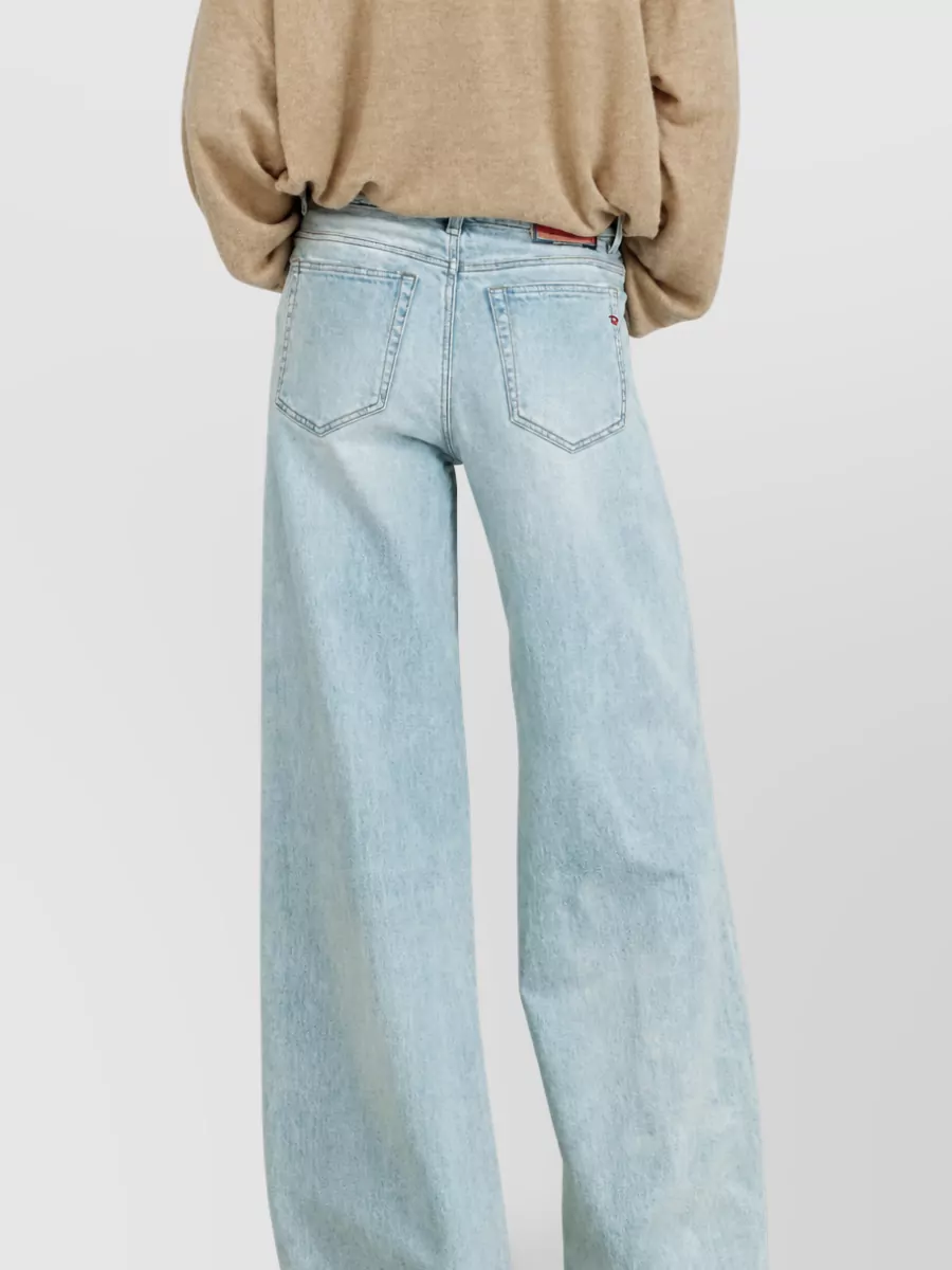 Diesel Denim Straight-Leg Jeans