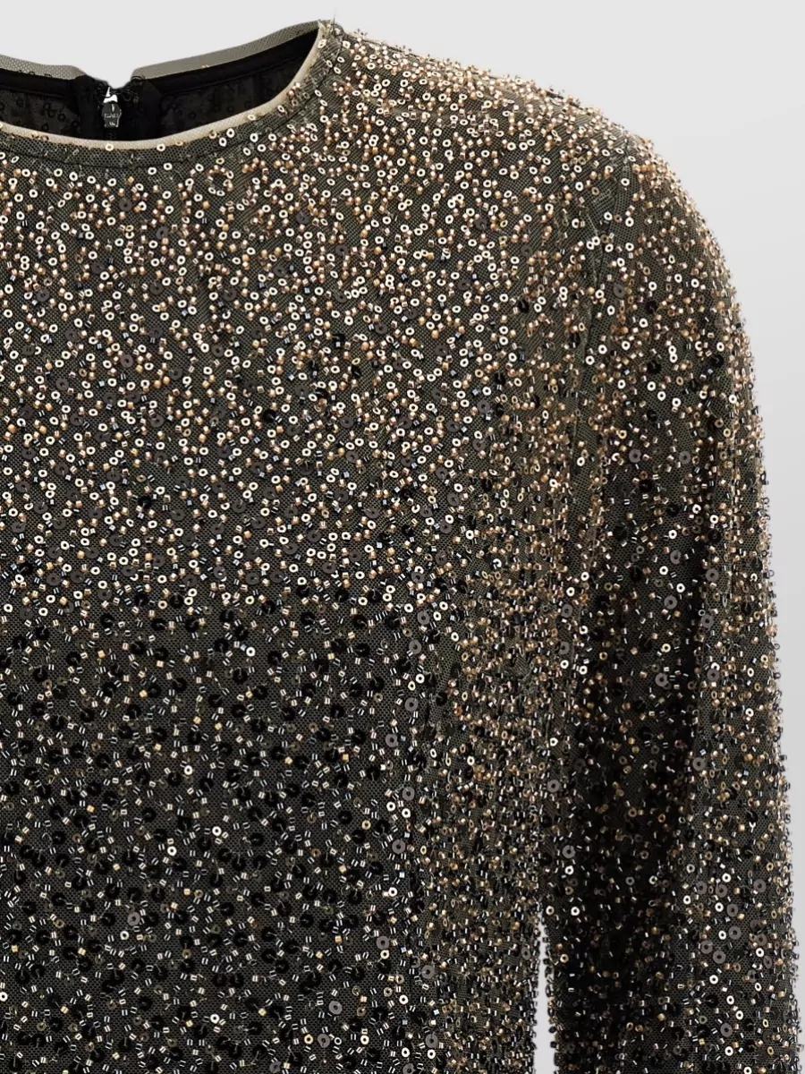 Rotate Birger Christensen Beaded Mini Dress