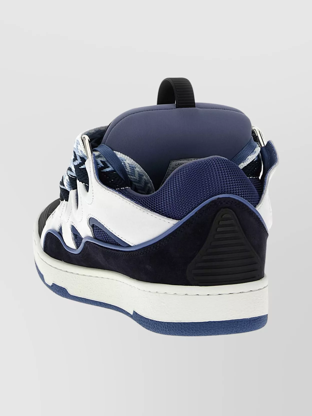 Lanvin Chunky Sole Sneakers Featuring Contrast Panels In Multi