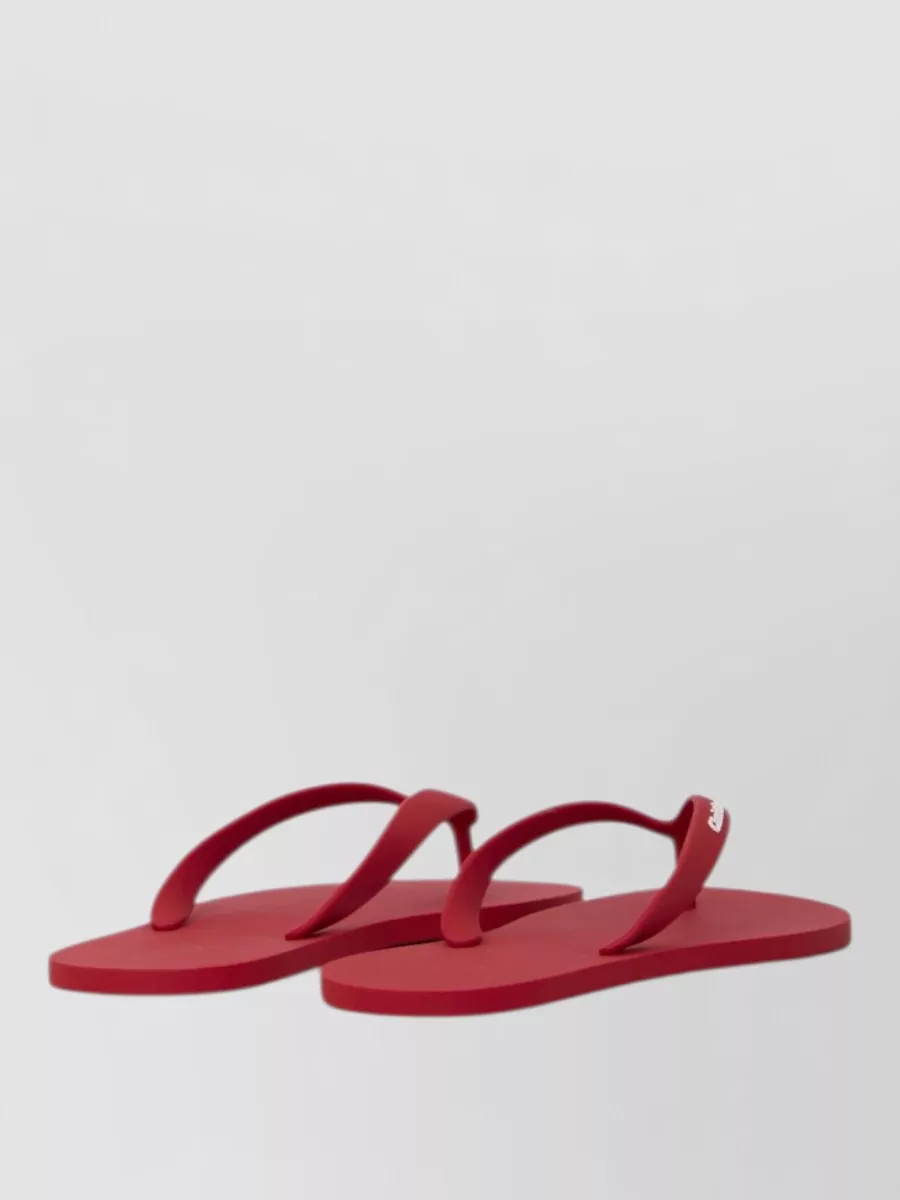 Christian Louboutin Rubber Flip Flops