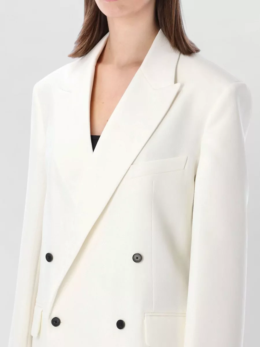 The Frankie Shop Double-Breasted Tailored Blazer