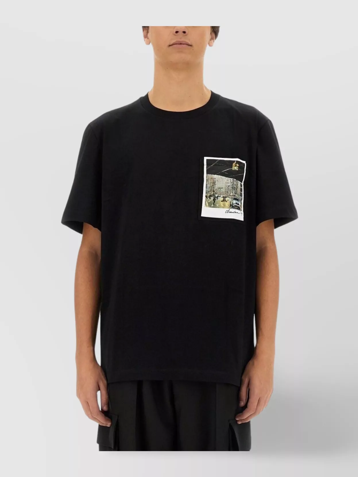 Helmut Lang Overpass Postcard Tee