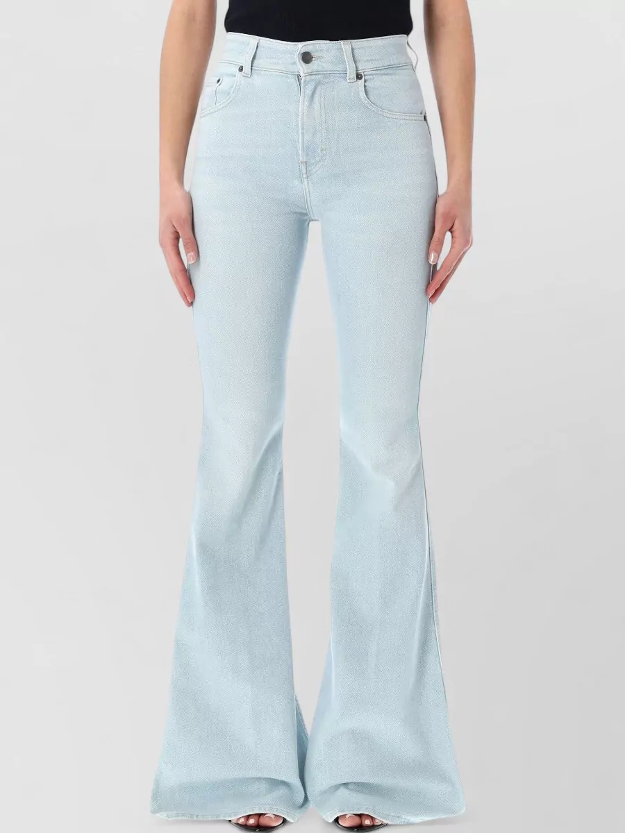 Haikure denim high-rise flared jeans