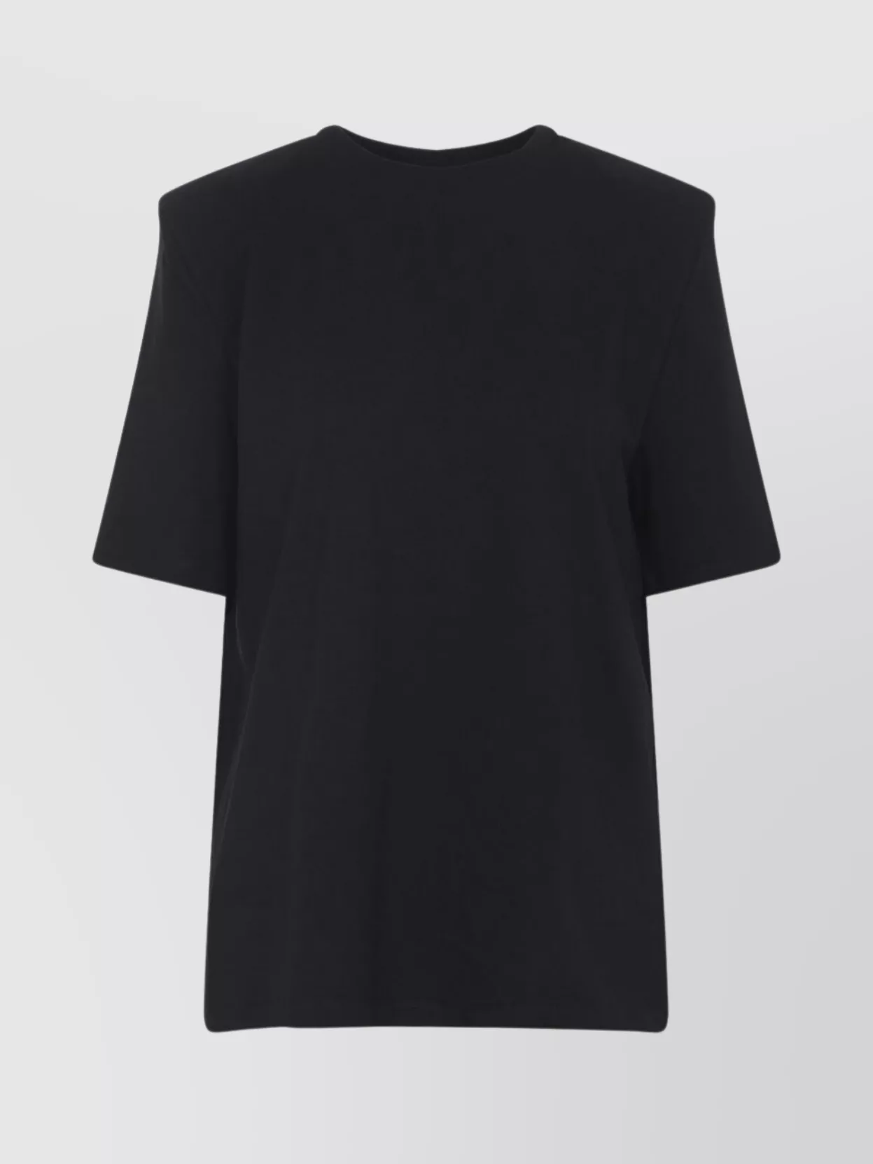 The Frankie Shop Padded Shoulder Short Sleeve Top
