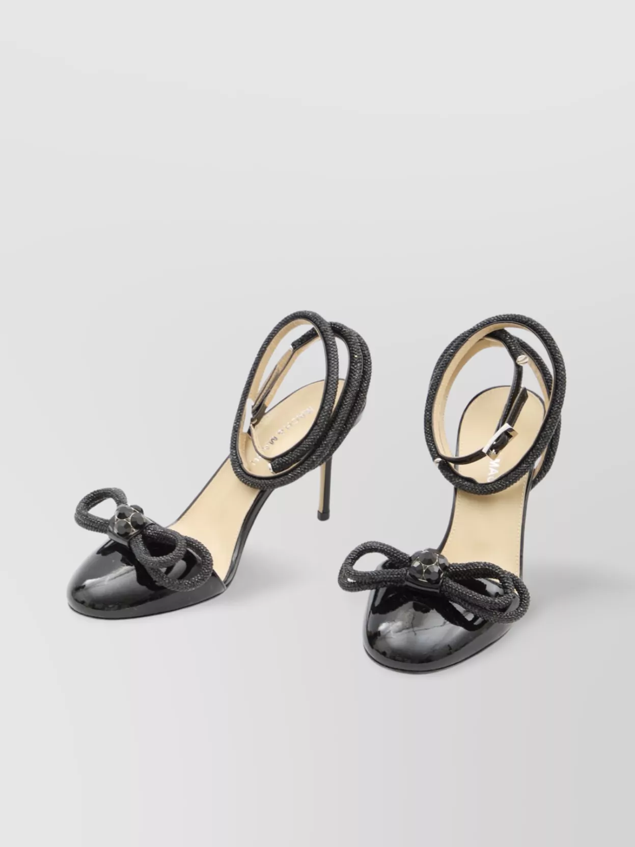 Mach&mach Double Bow Closed Toe Sandals