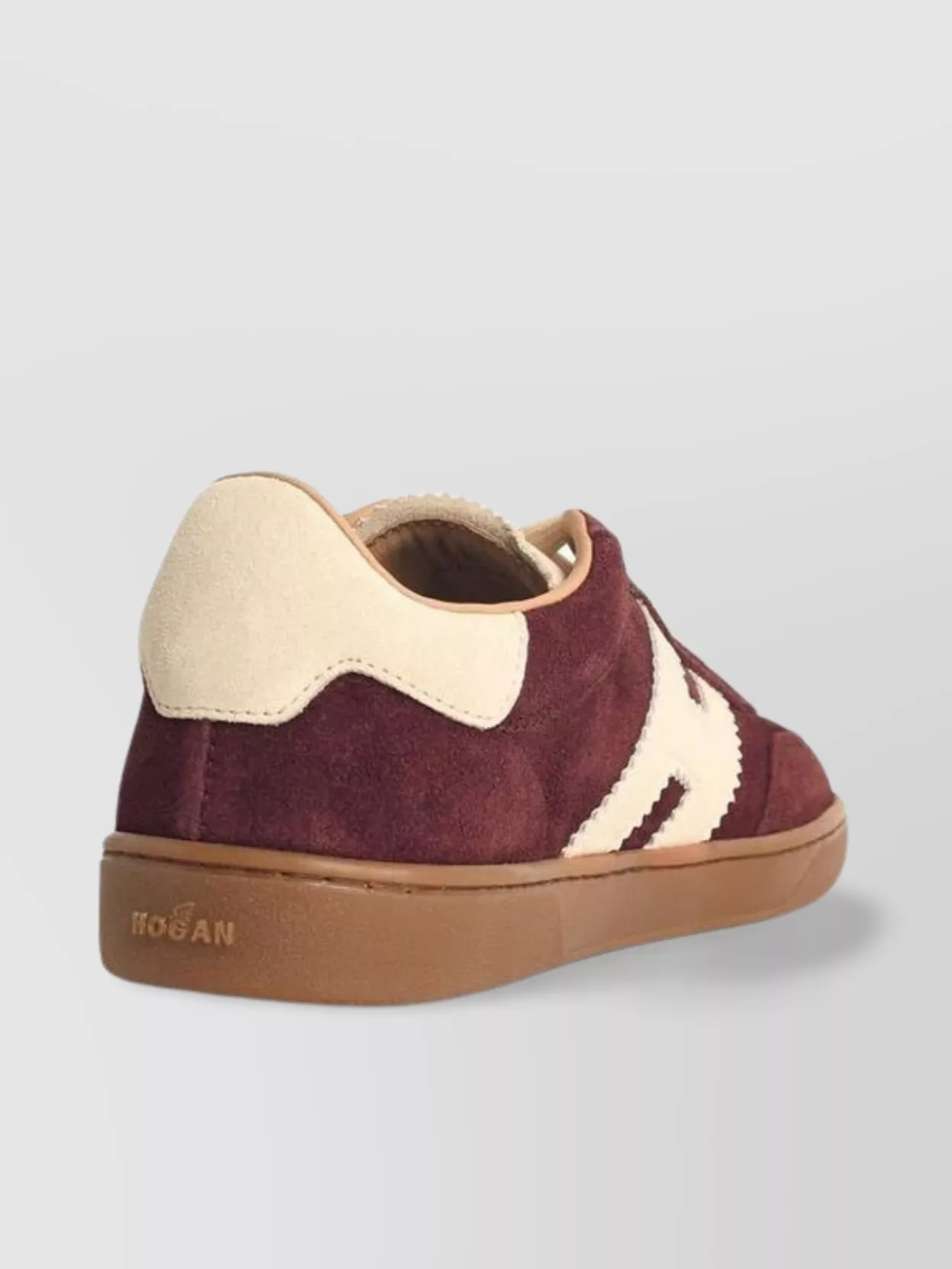Hogan Suede Finish Sneakers Rubber Sole