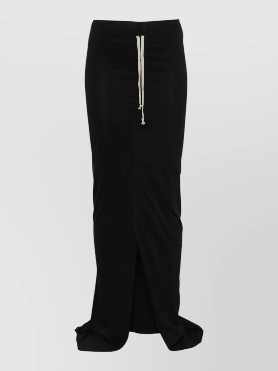 Rick Owens Drkshdw cotton jersey slim-fit midi skirt