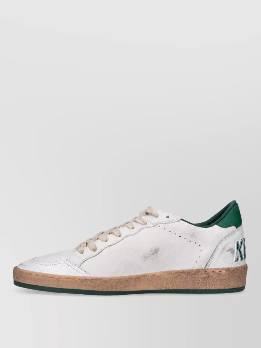 Golden Goose Leather Low-Top Sneakers