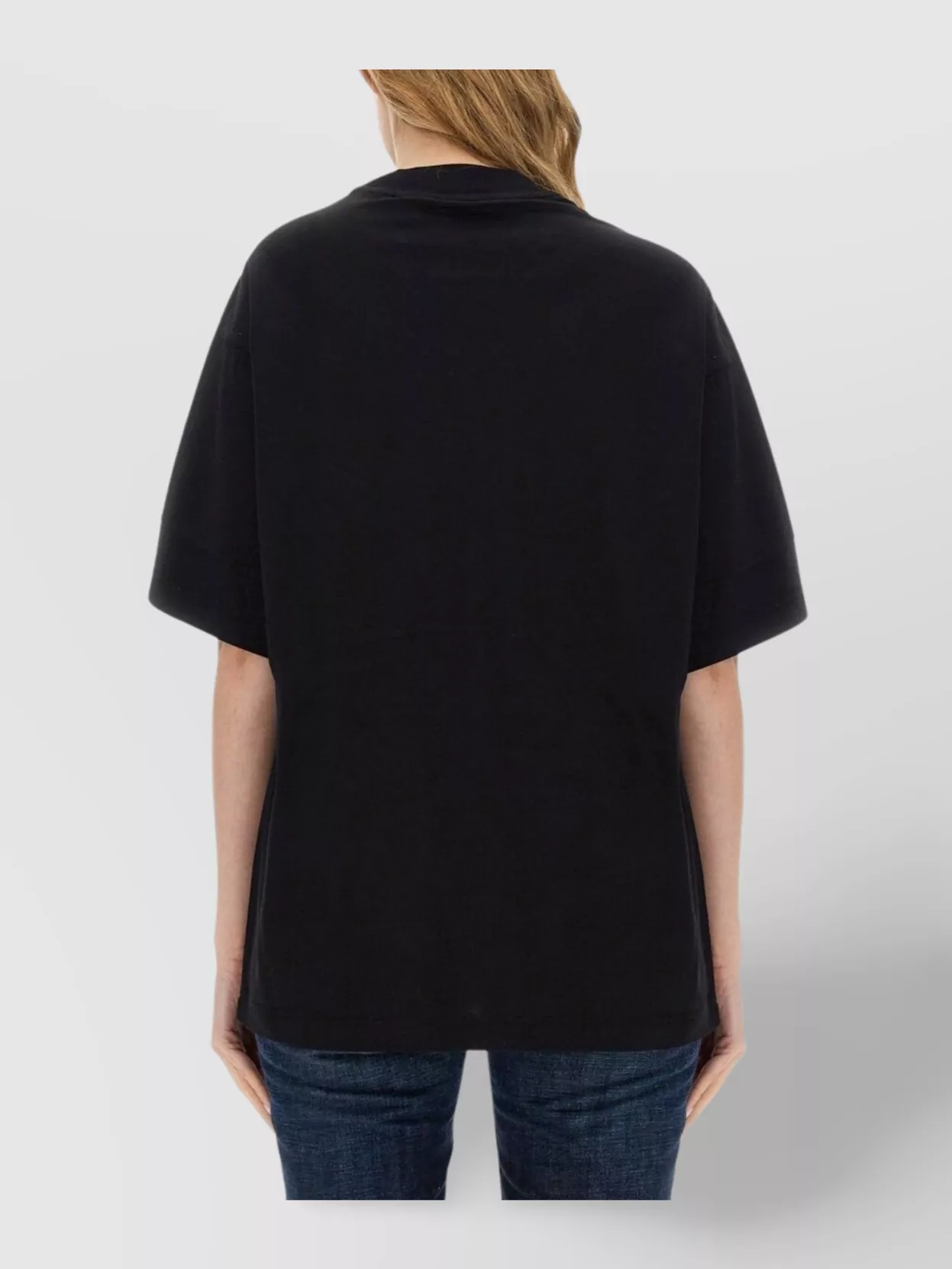 Palm Angels Soft Crew Neck Graphic Print T-Shirt