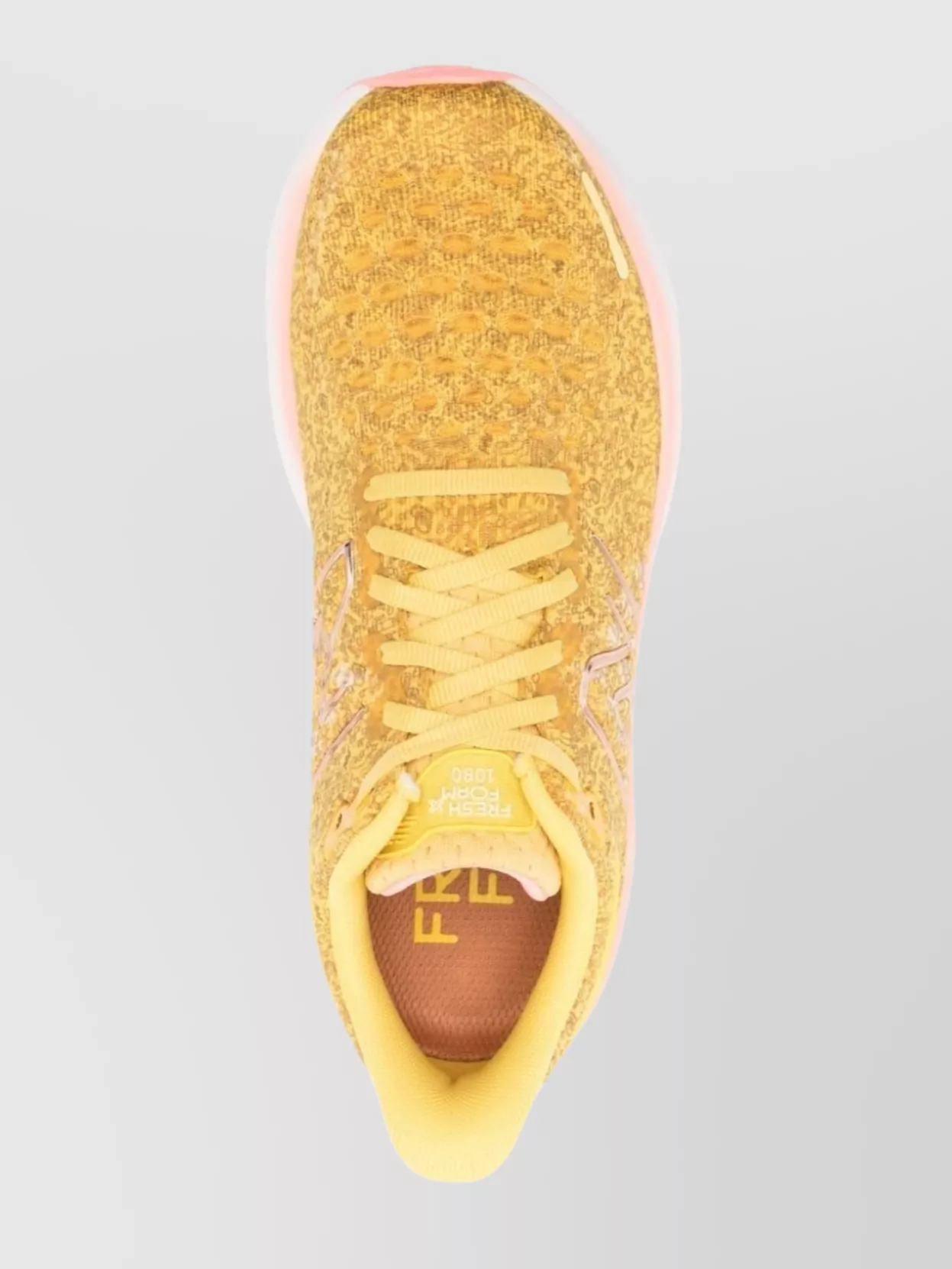 New Balance Chunky Sole Mesh Panelled Round Toe Sneakers