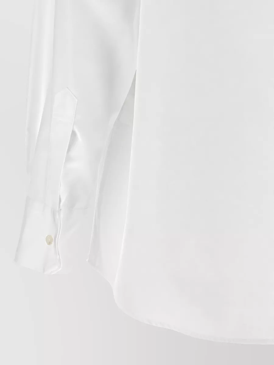 Dolce&Gabbana Cotton Martini Long-Sleeve Shirt