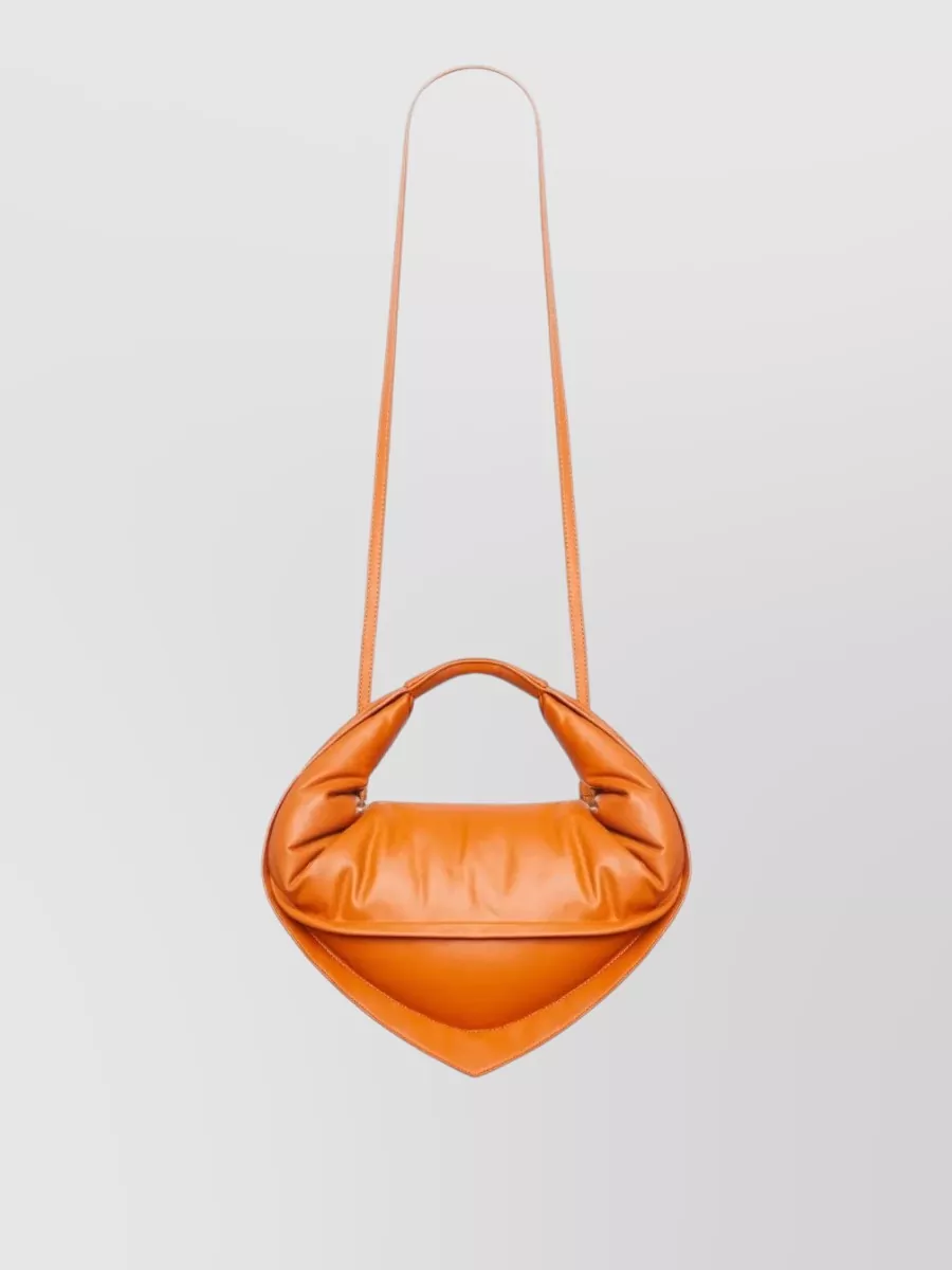 Federico Cina Leather Shoulder Bag
