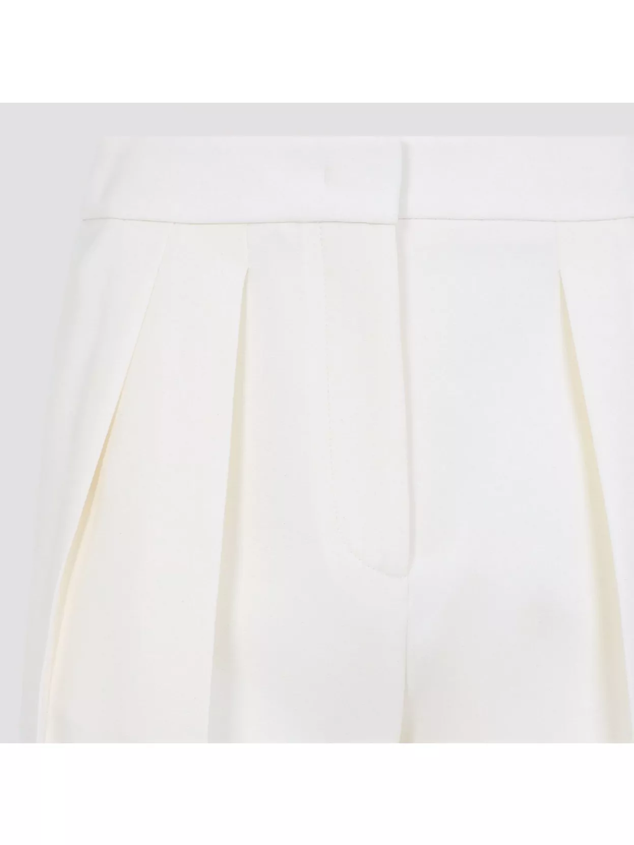 Giorgio Armani Pleated Silk Trousers Side Pockets
